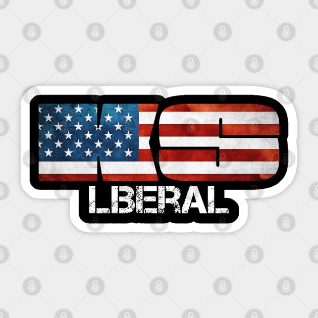 Liberal Kansas Vintage Distressed Souvenir Sticker by Storeology